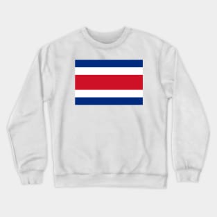 Flag of Costa Rica Crewneck Sweatshirt